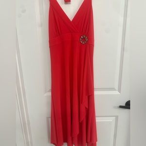 Coral Halter Top Dress